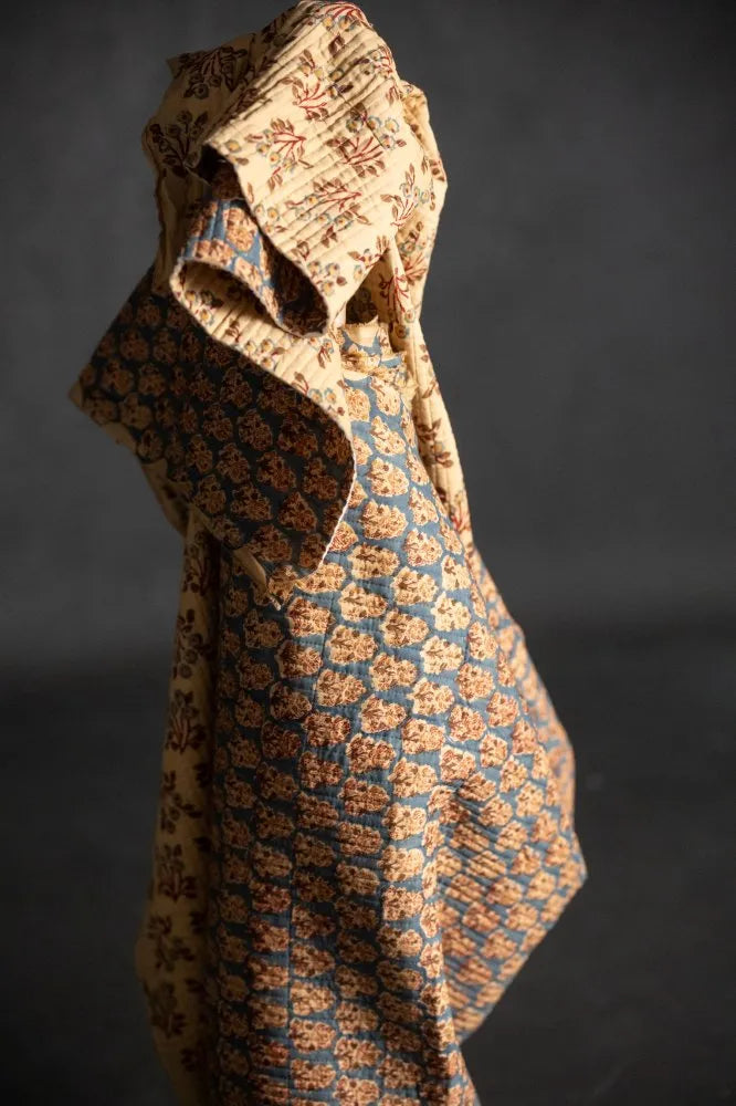 Merchant & Mills - Quilted Indian Block Print - Loopy - Dilly/Little Shrew