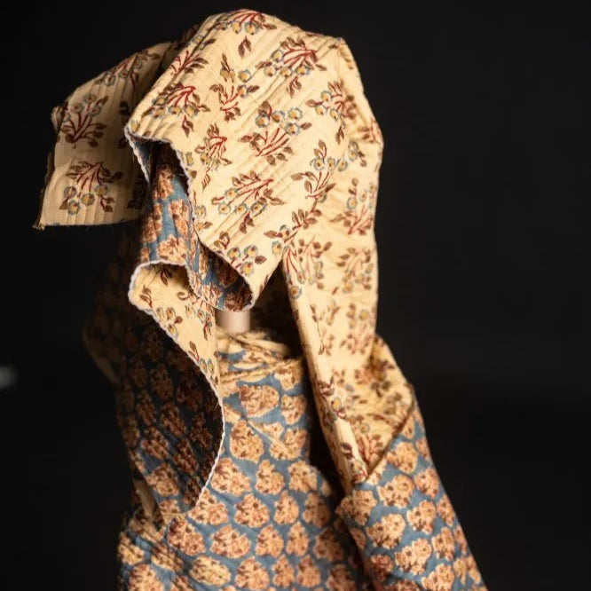 Merchant & Mills - Quilted Indian Block Print - Loopy - Dilly/Little Shrew