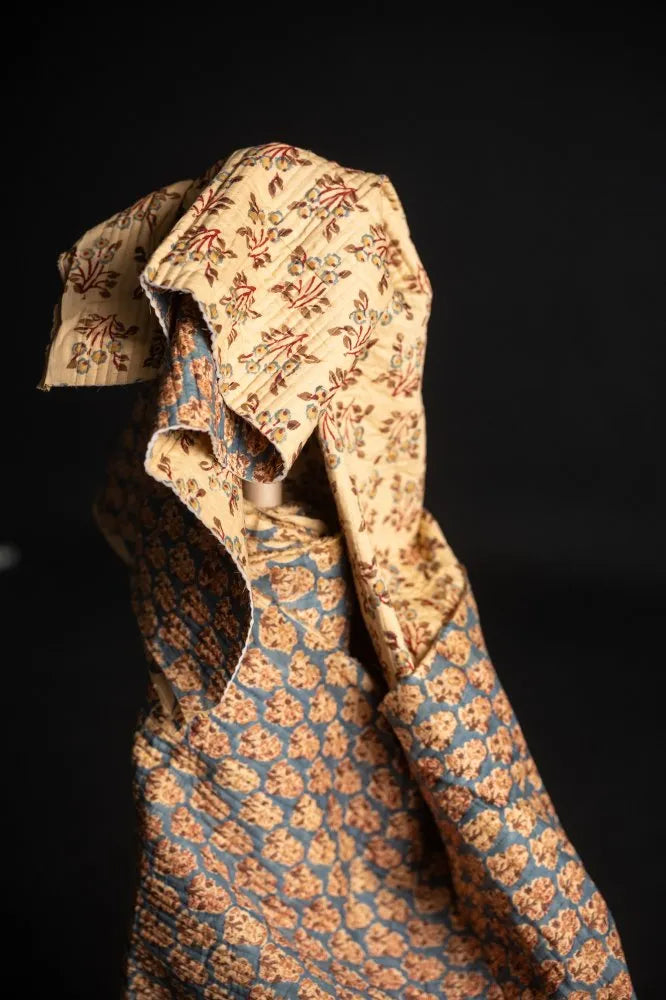 Merchant & Mills - Quilted Indian Block Print - Loopy - Dilly/Little Shrew