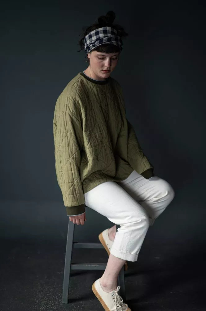 Merchant & Mills - Cotton Jacquard - Rushes Green
