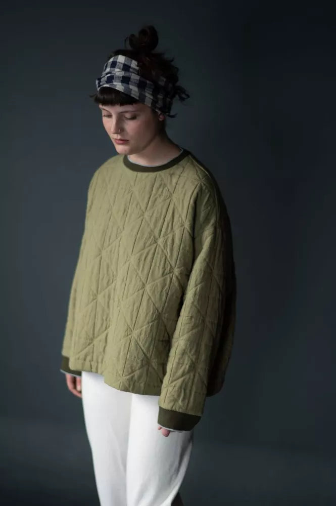 Merchant & Mills - Cotton Jacquard - Rushes Green
