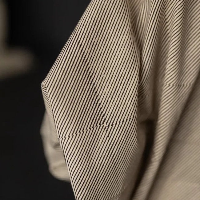 Organic Cotton Hemp - Alfie Blue - European Import - Merchant & Mills