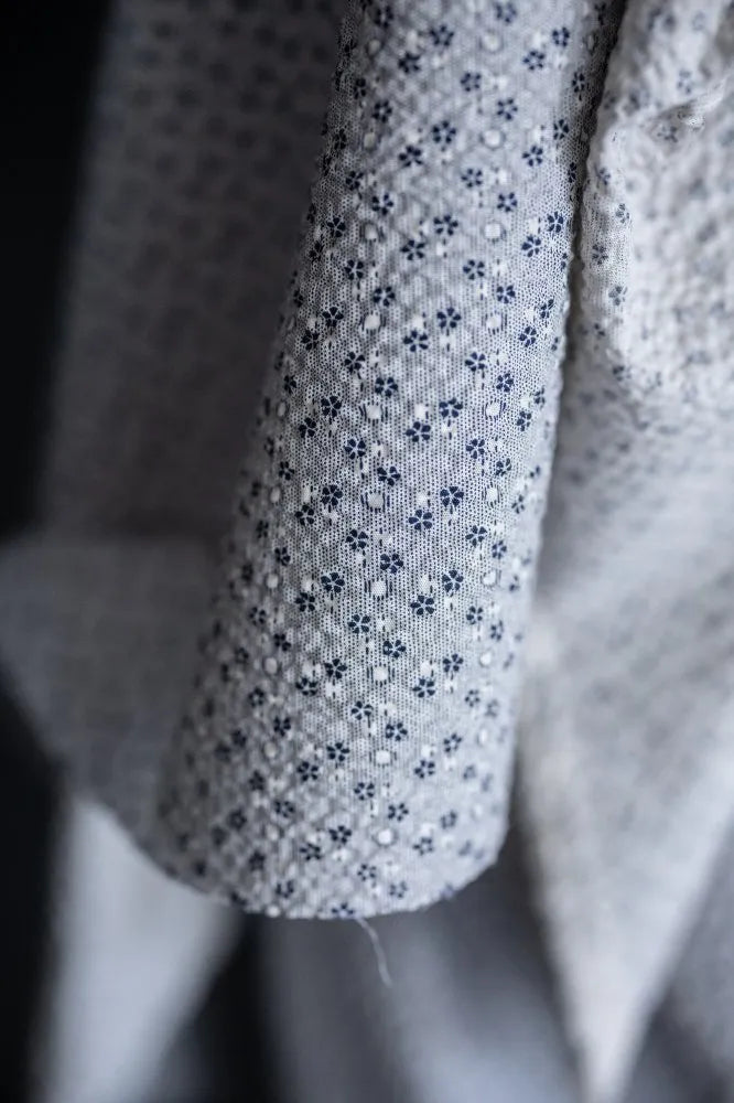 Merchant & Mills - Organic Cotton Seersucker - Hana - Bluets
