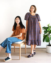 Matchy Matchy Sewing Club - Champagne Field Dress - PDF and Printed Pattern