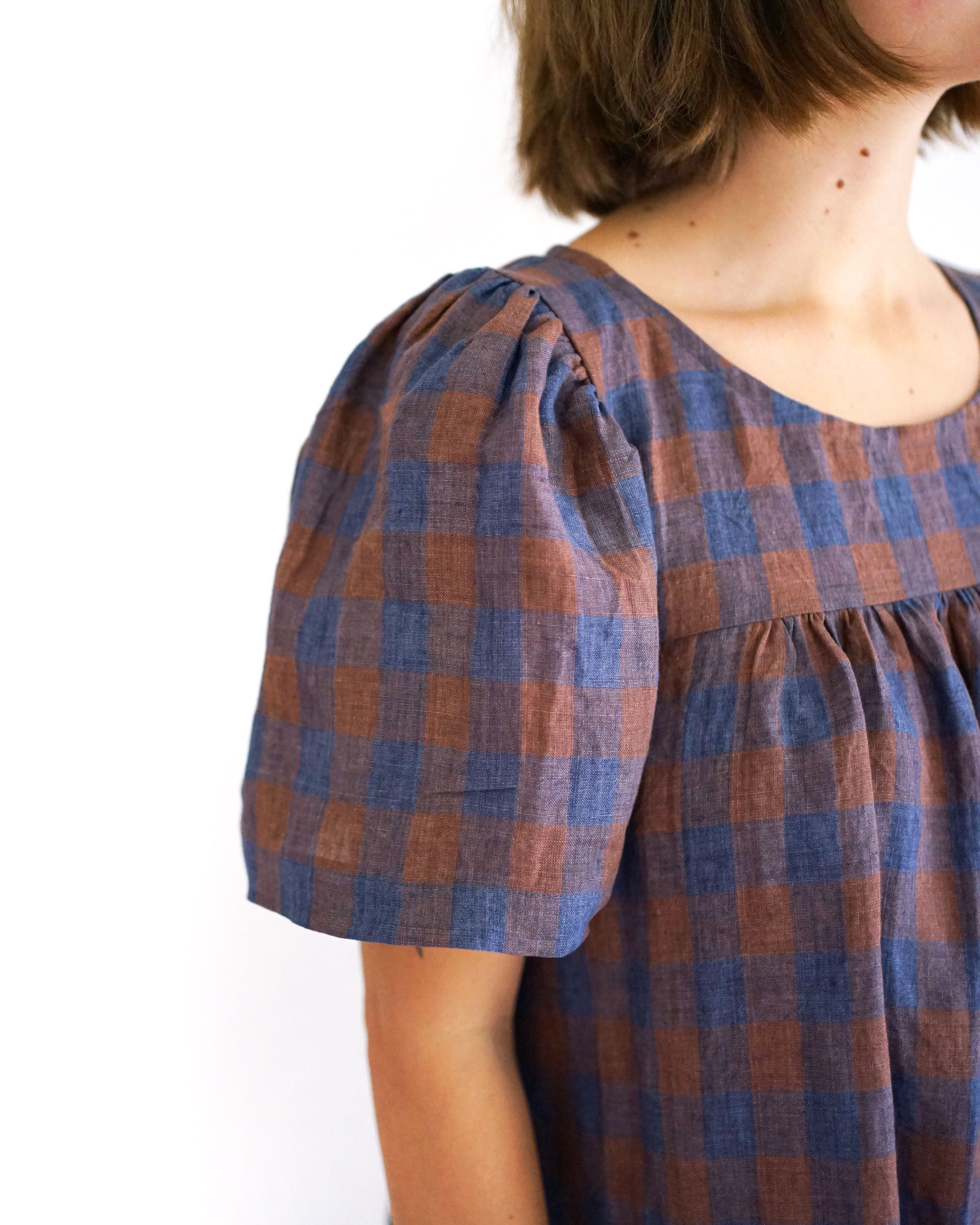 Matchy Matchy Sewing Club - Champagne Field Dress - PDF and Printed Pattern