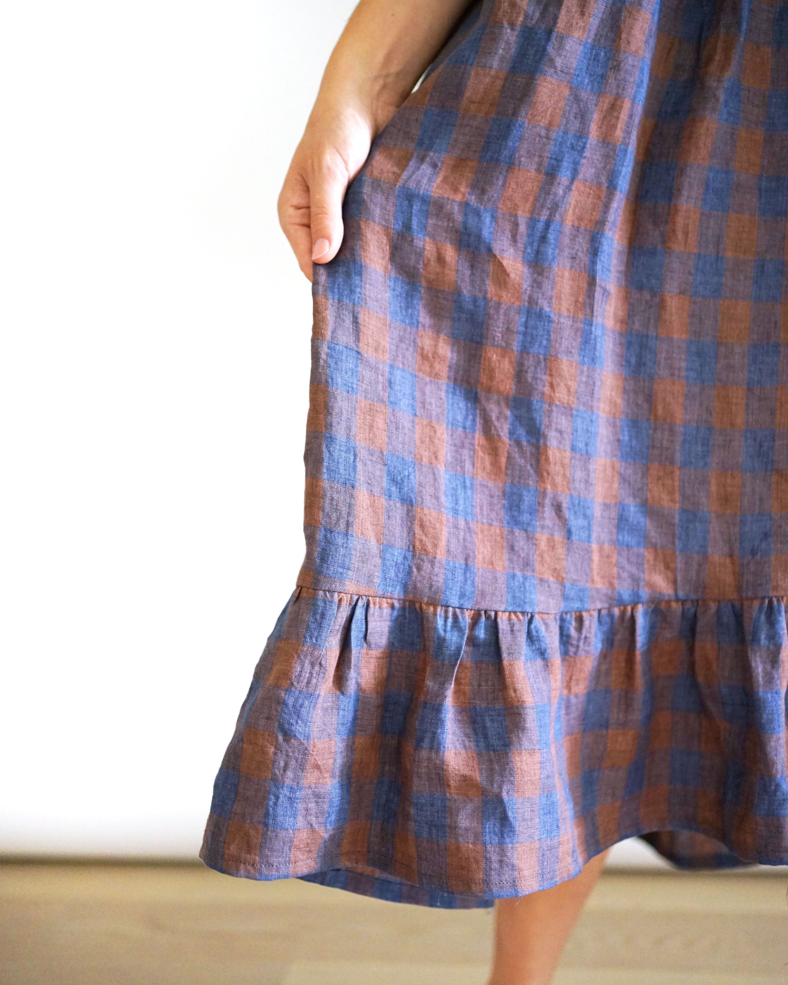 Matchy Matchy Sewing Club - Champagne Field Dress - PDF and Printed Pattern