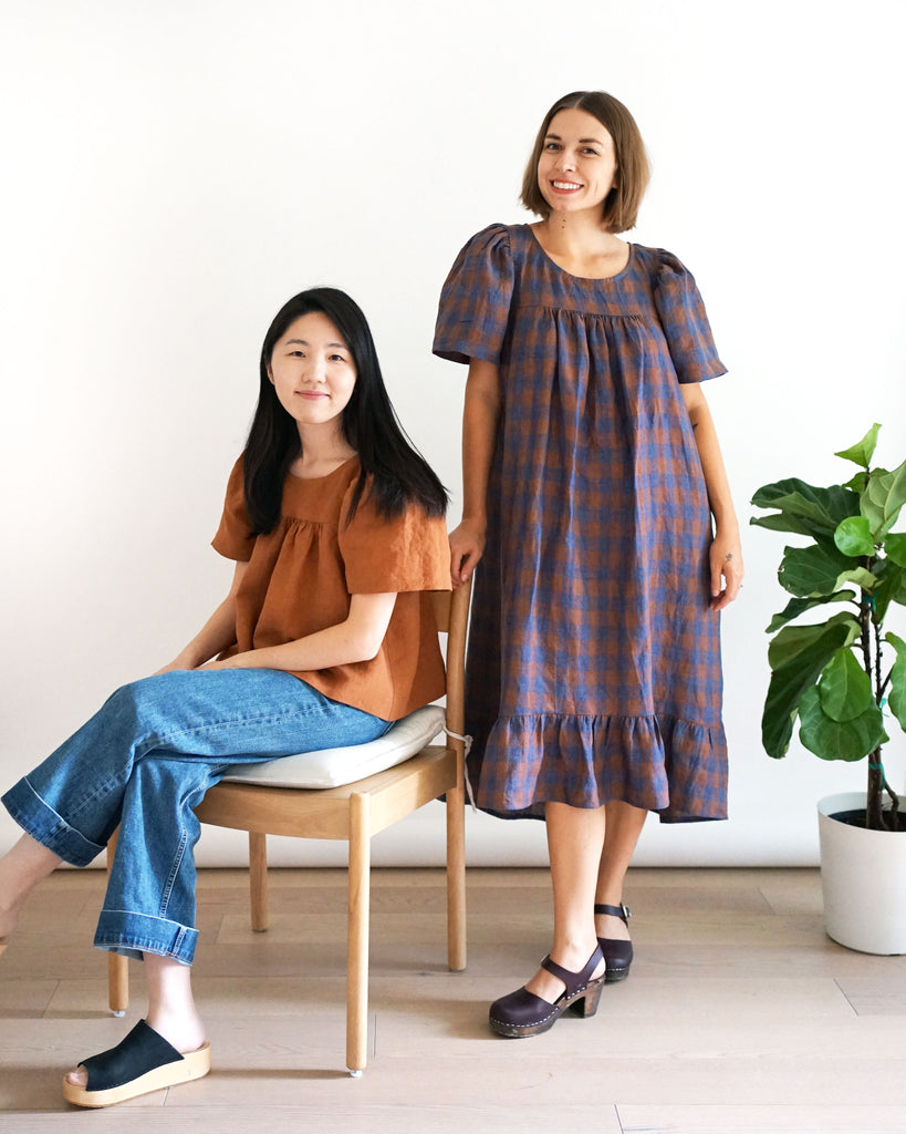 Matchy Matchy Sewing Club - Champagne Field Dress - PDF and Printed Pattern