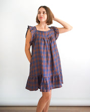 Matchy Matchy Sewing Club - Champagne Field Dress - PDF and Printed Pattern