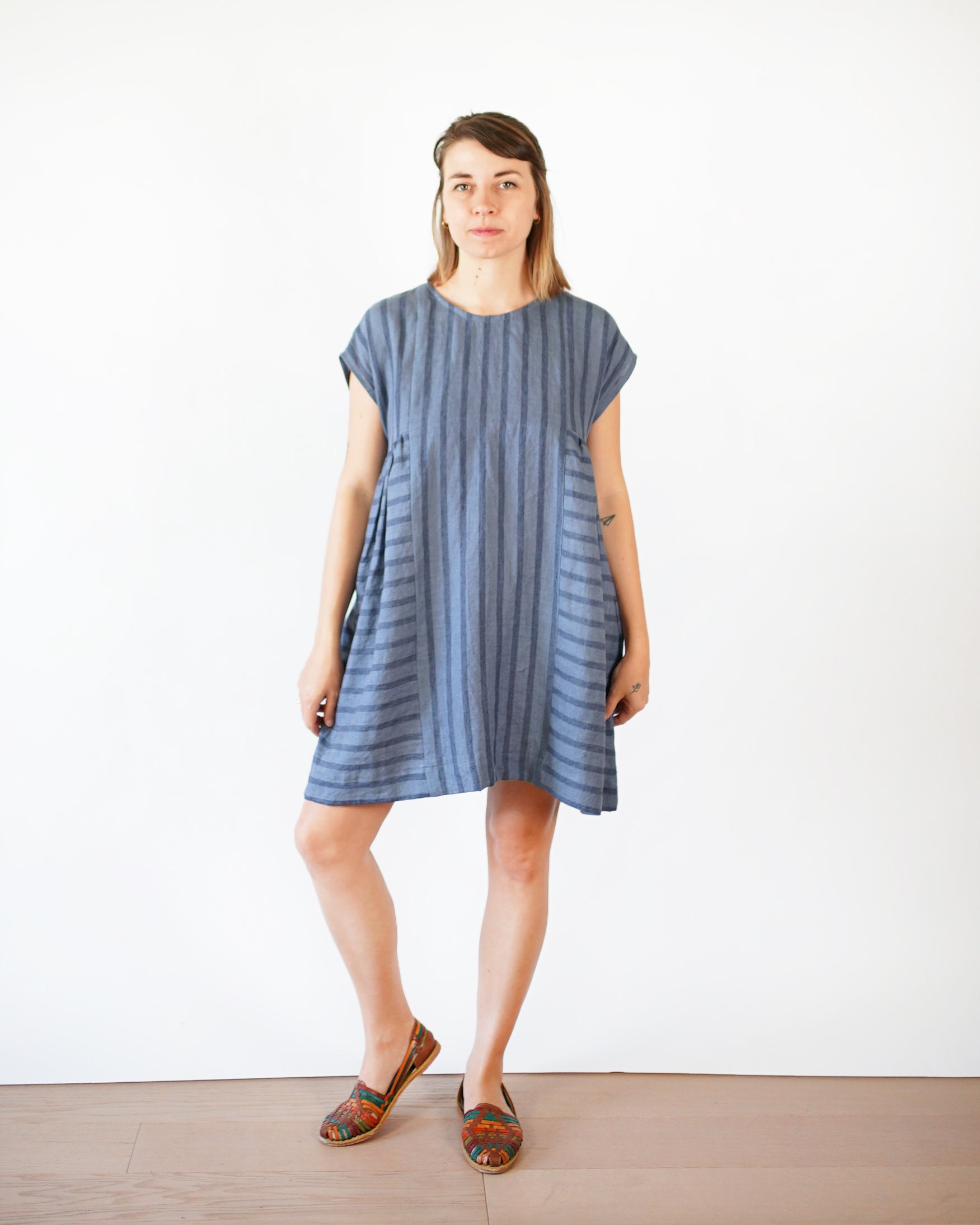 Matchy Matchy Sewing Club - Collage Gather Dress - PDF and Printed Pattern