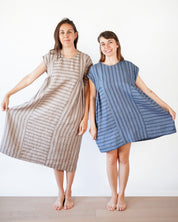 Matchy Matchy Sewing Club - Collage Gather Dress - PDF and Printed Pattern