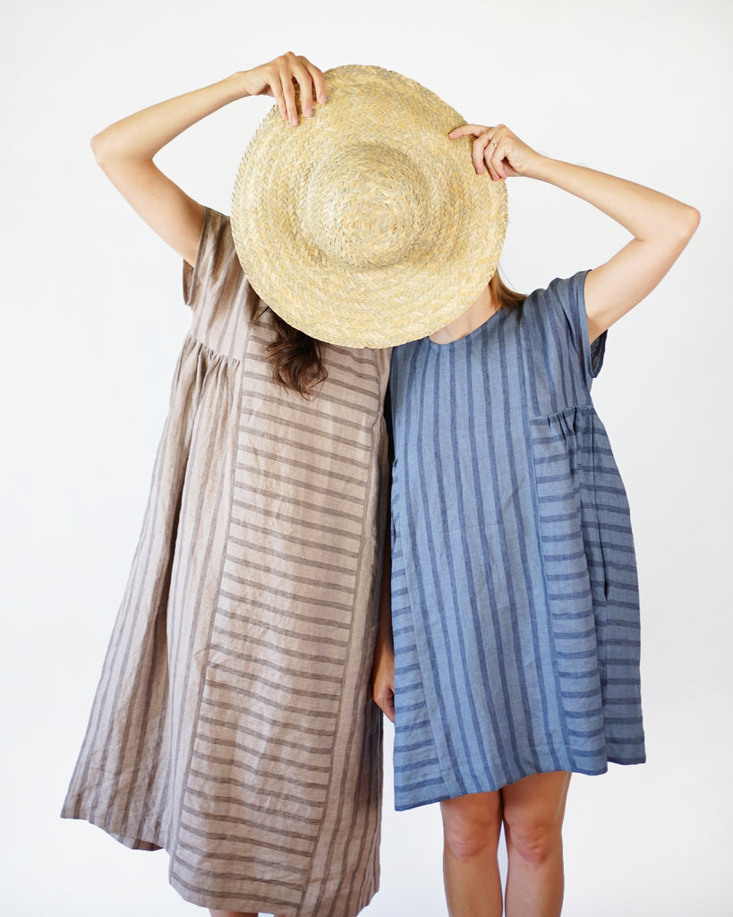 Matchy Matchy Sewing Club - Collage Gather Dress - PDF and Printed Pattern