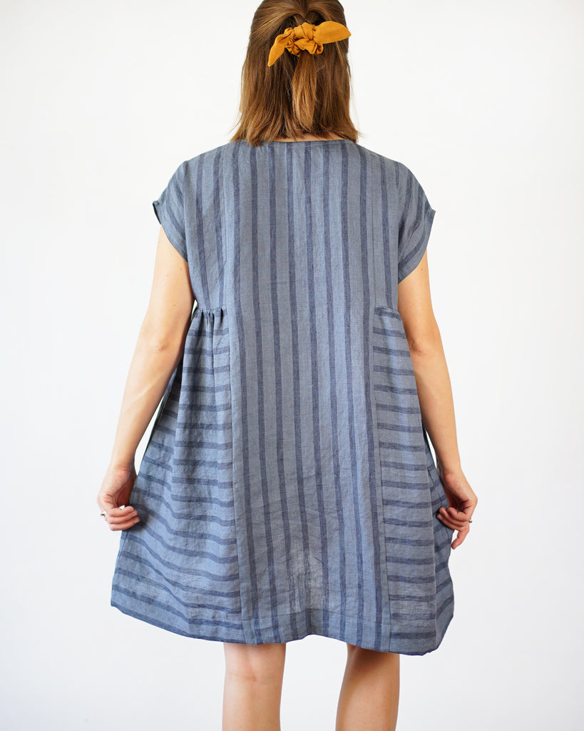 Matchy Matchy Sewing Club - Collage Gather Dress - PDF and Printed Pattern