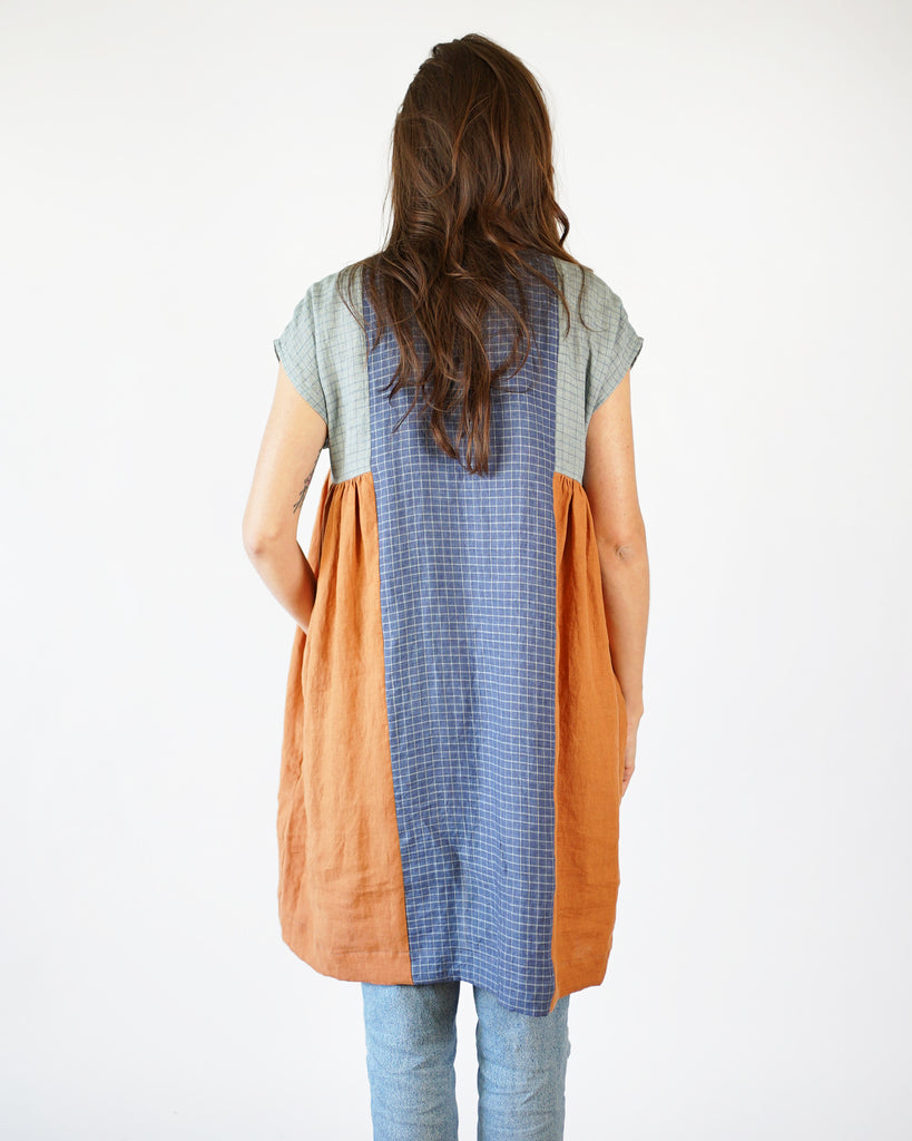 Matchy Matchy Sewing Club - Collage Gather Dress - PDF and Printed Pattern