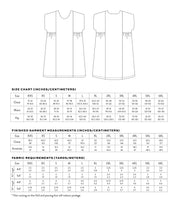 Matchy Matchy Sewing Club - Collage Gather Dress - PDF and Printed Pattern