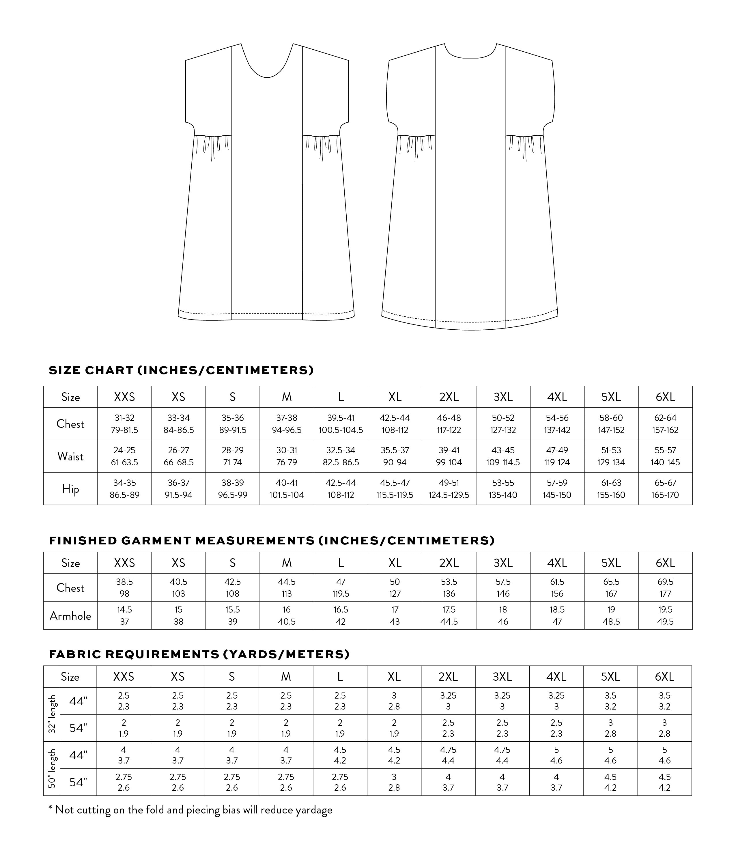 Matchy Matchy Sewing Club - Collage Gather Dress - PDF and Printed Pattern