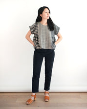 Matchy Matchy Sewing Club - Collage Gather Top - PDF and Printed Pattern