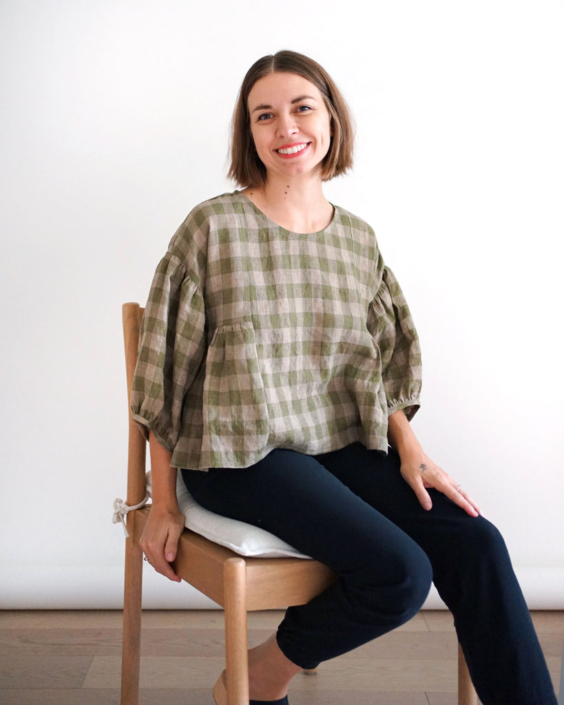 Matchy Matchy Sewing Club - Collage Gather Top - PDF and Printed Pattern