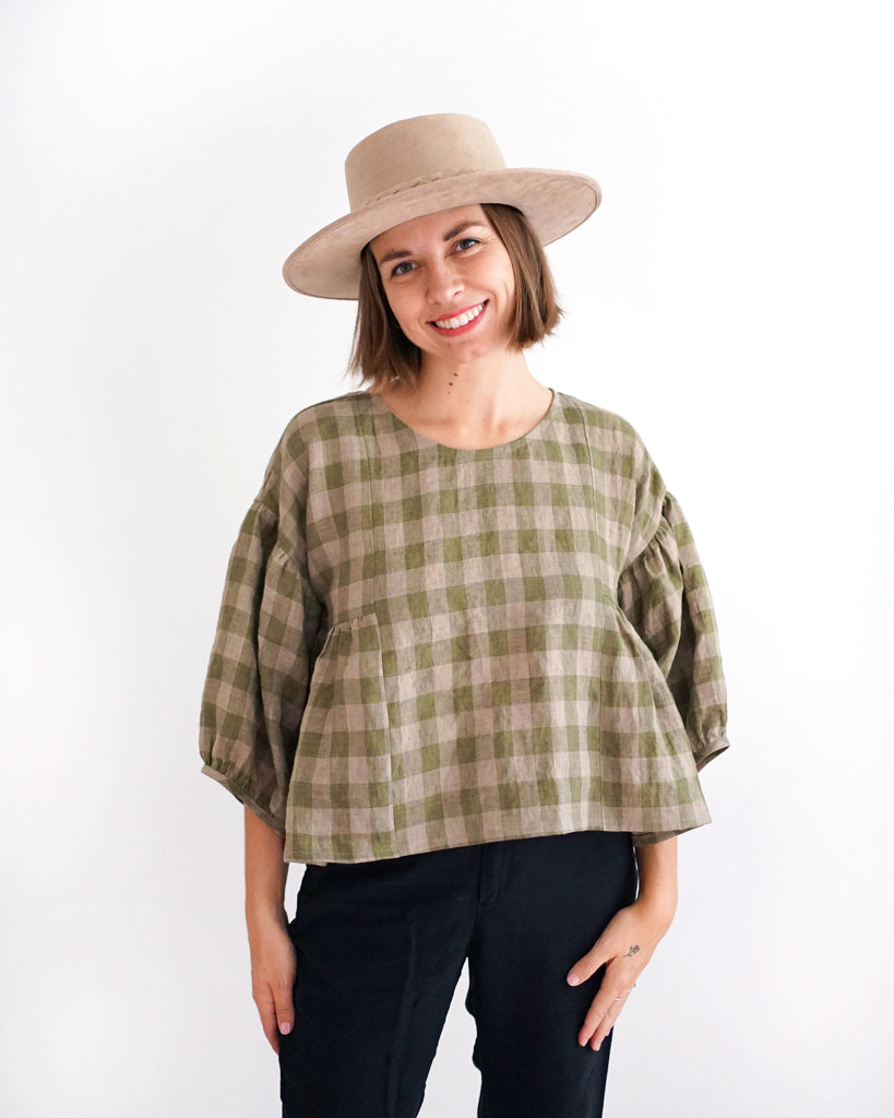 Matchy Matchy Sewing Club - Collage Gather Top - PDF and Printed Pattern
