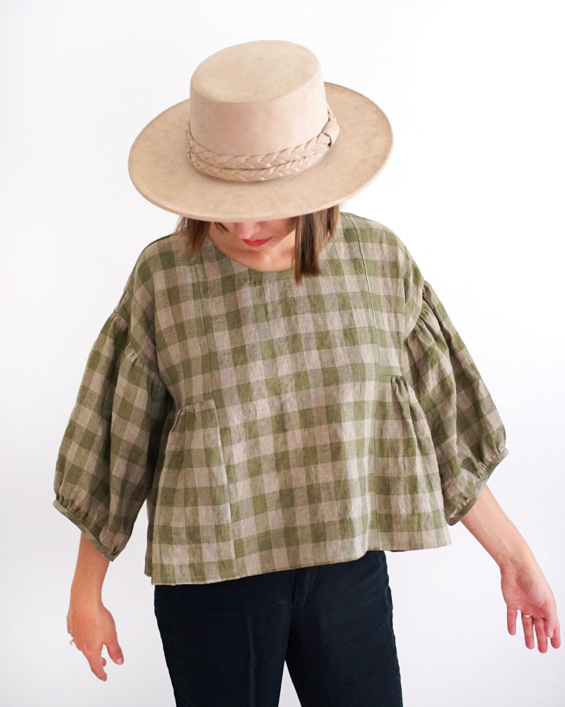 Matchy Matchy Sewing Club - Collage Gather Top - PDF and Printed Pattern