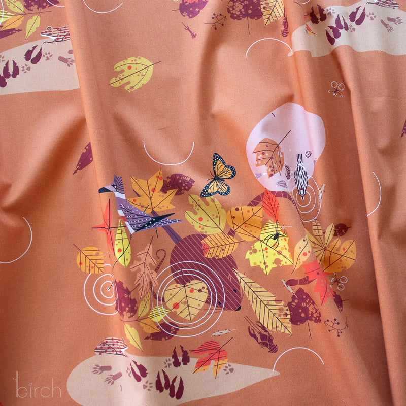 Birch Fabrics - Organic Cotton Poplin - Autumn