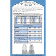 Decades of Style - Decades Everyday - #106 Chore Skirt - PDF and Printed Pattern