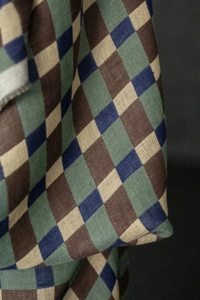 Merchant & Mills - Jacquard Linen - Lucienne Check