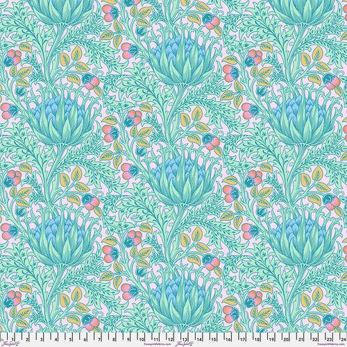 Free Spirit - Cotton Lawn - Kaffe Fassett x The Original Morris & Co. - Artichoke - Lavender