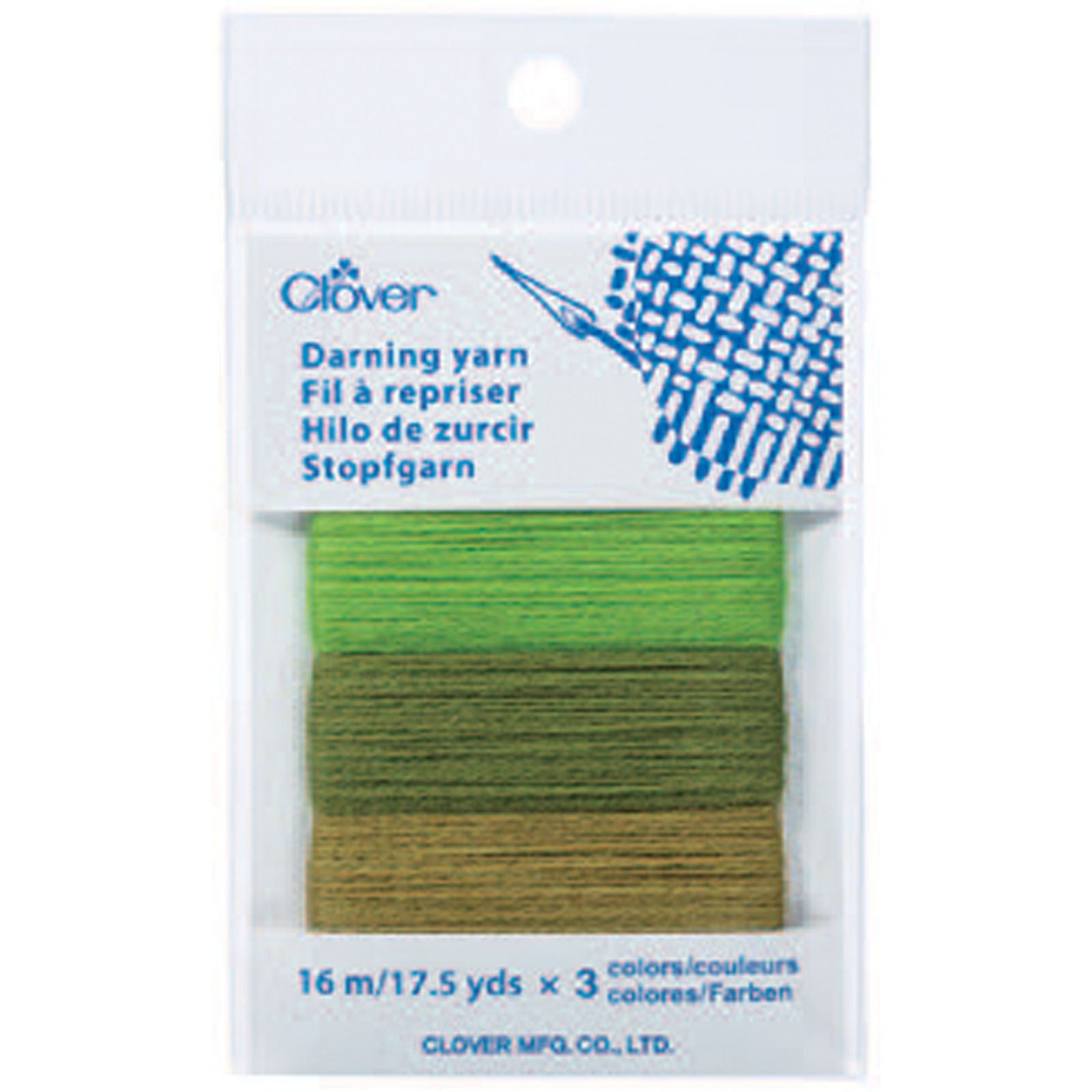Clover - Darning Yarn Card - Various Colors