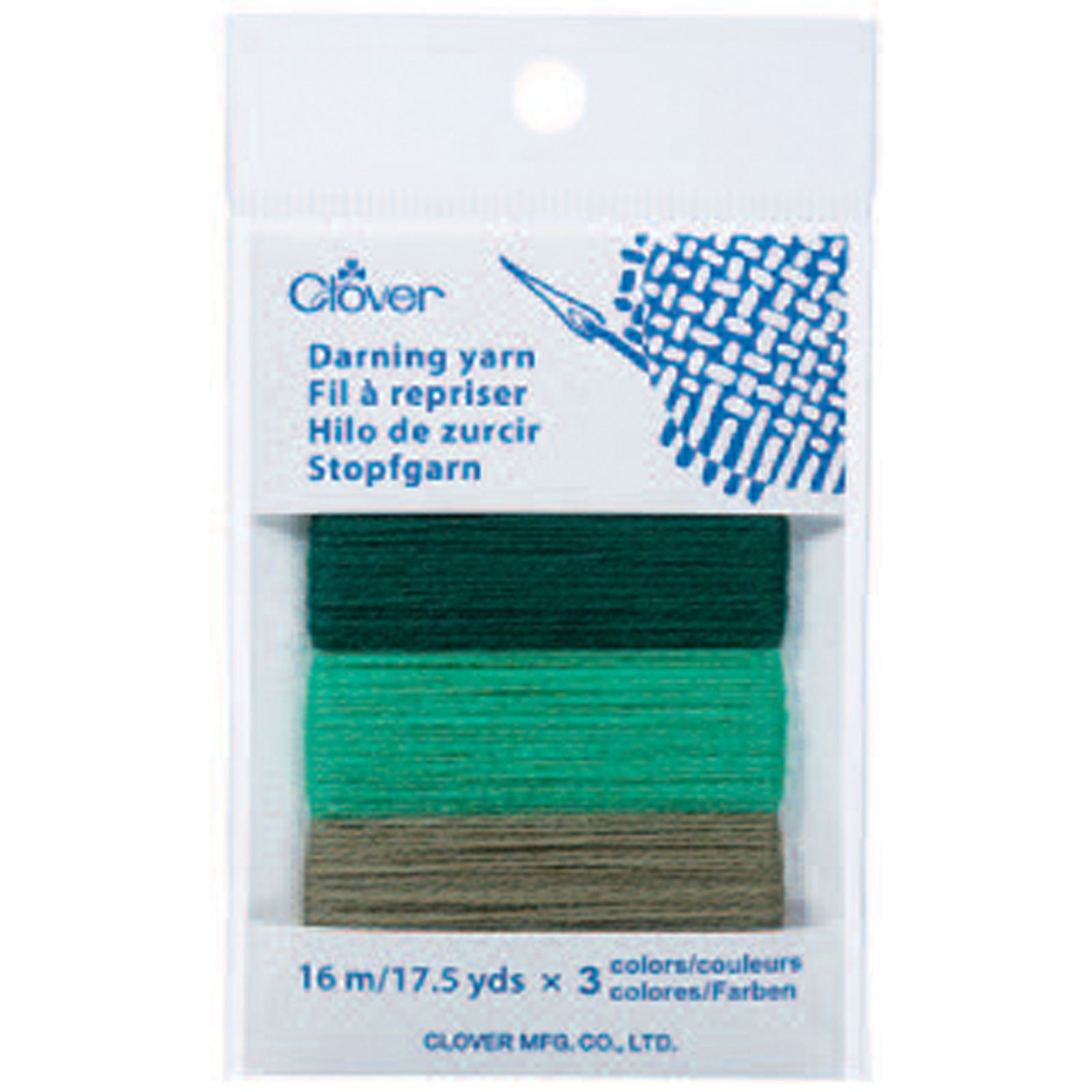 Clover - Darning Yarn Card - Various Colors
