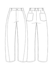 Daughter Judy - Coe Trouser - PDF and Printed Pattern
