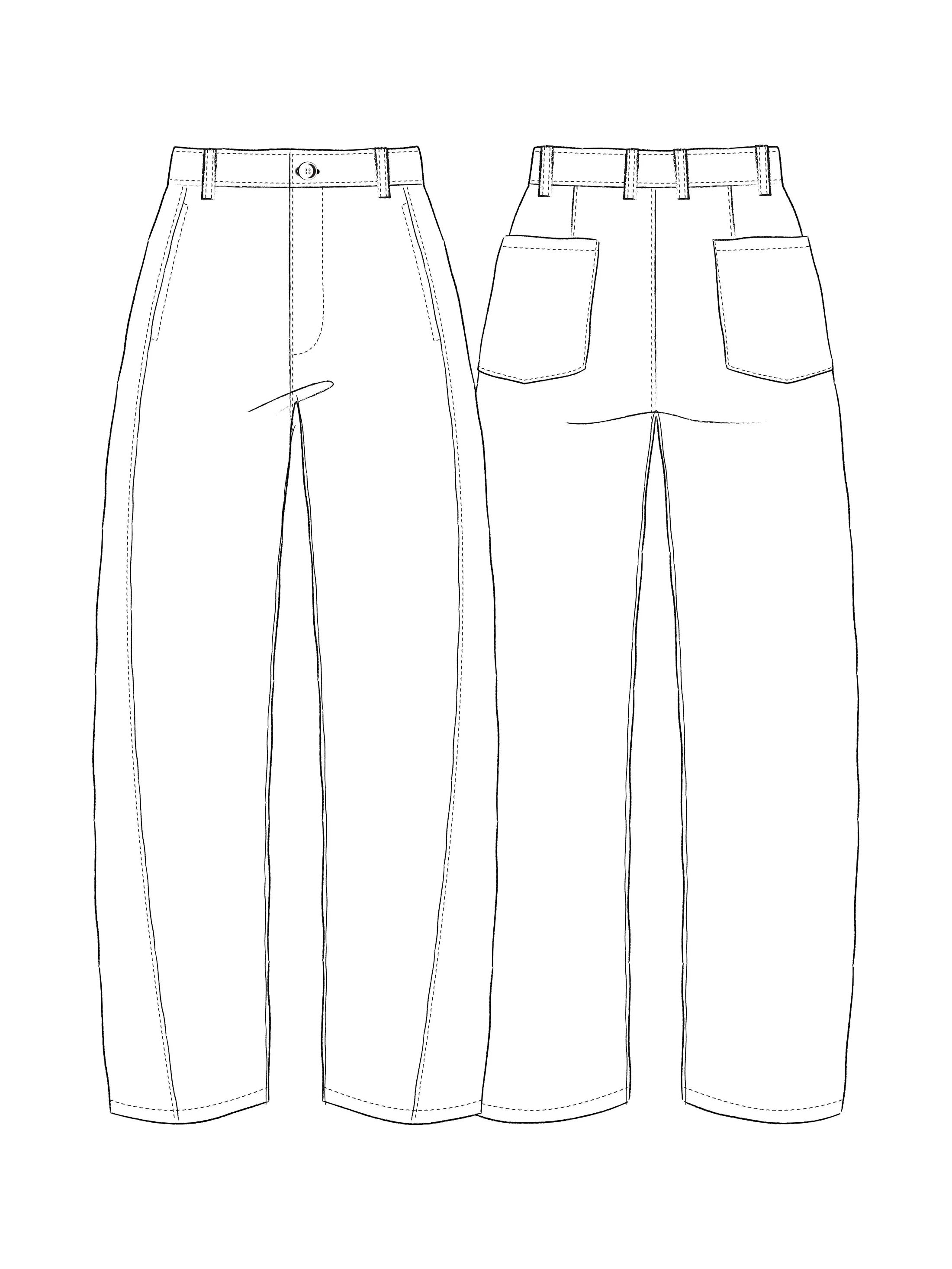 Daughter Judy - Coe Trouser - PDF and Printed Pattern