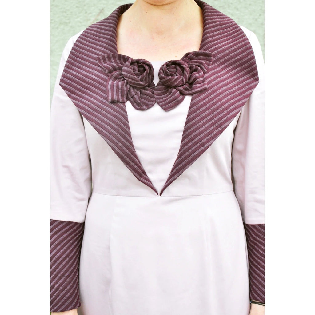Decades of Style - #3017 1930s Corsage Dress - PDF and Printed Pattern