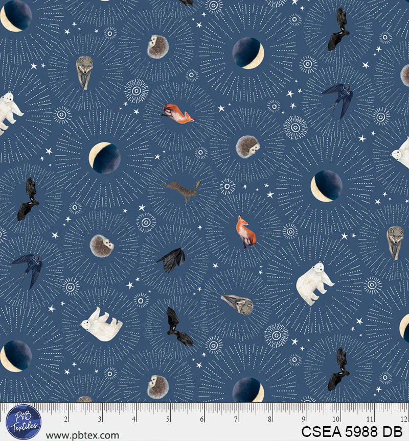 SALE-P&B Textiles - Celestial Seasons - Cosmic Bursts