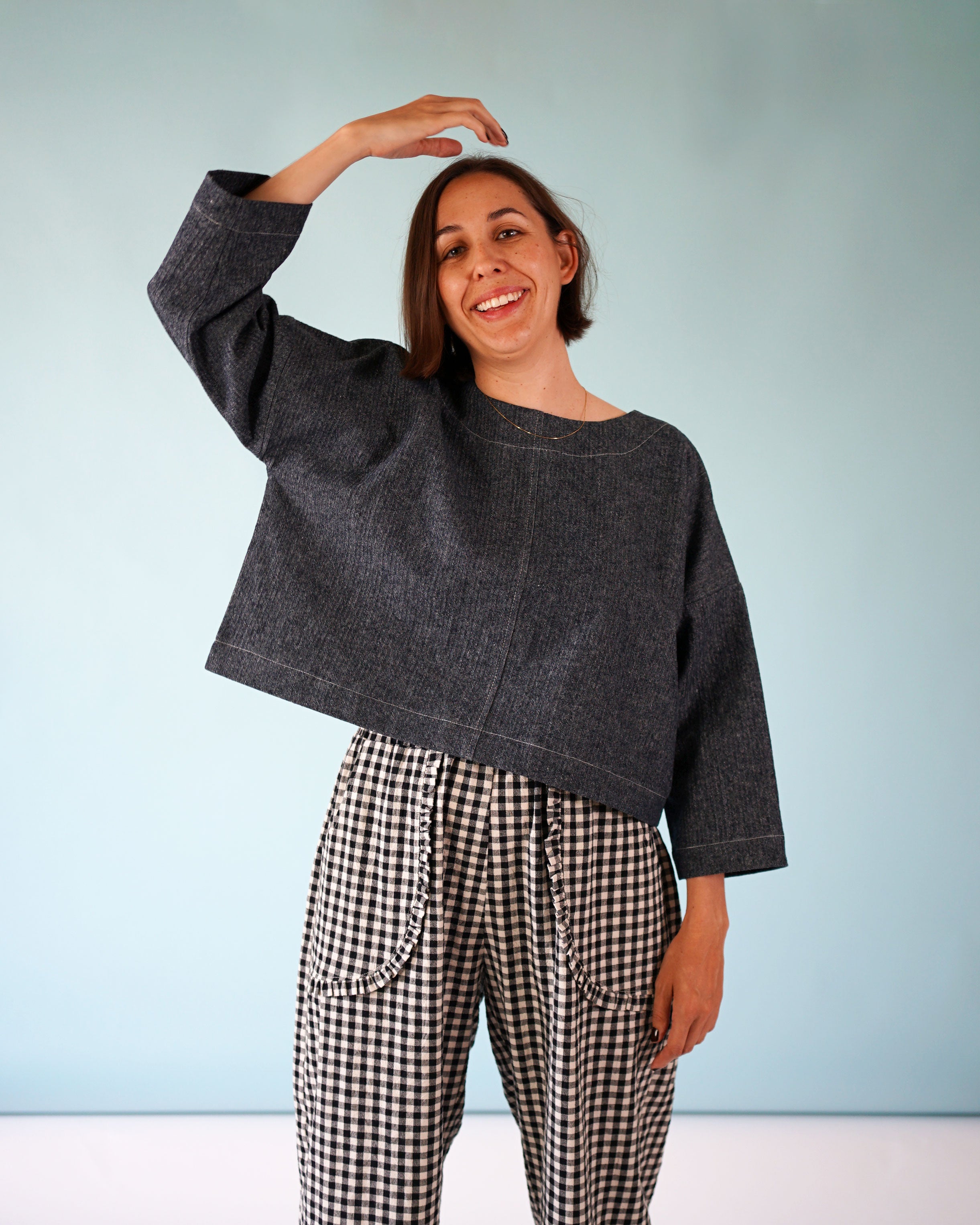 Matchy Matchy Sewing Club - Craft Studio Tee - PDF and Printed Pattern