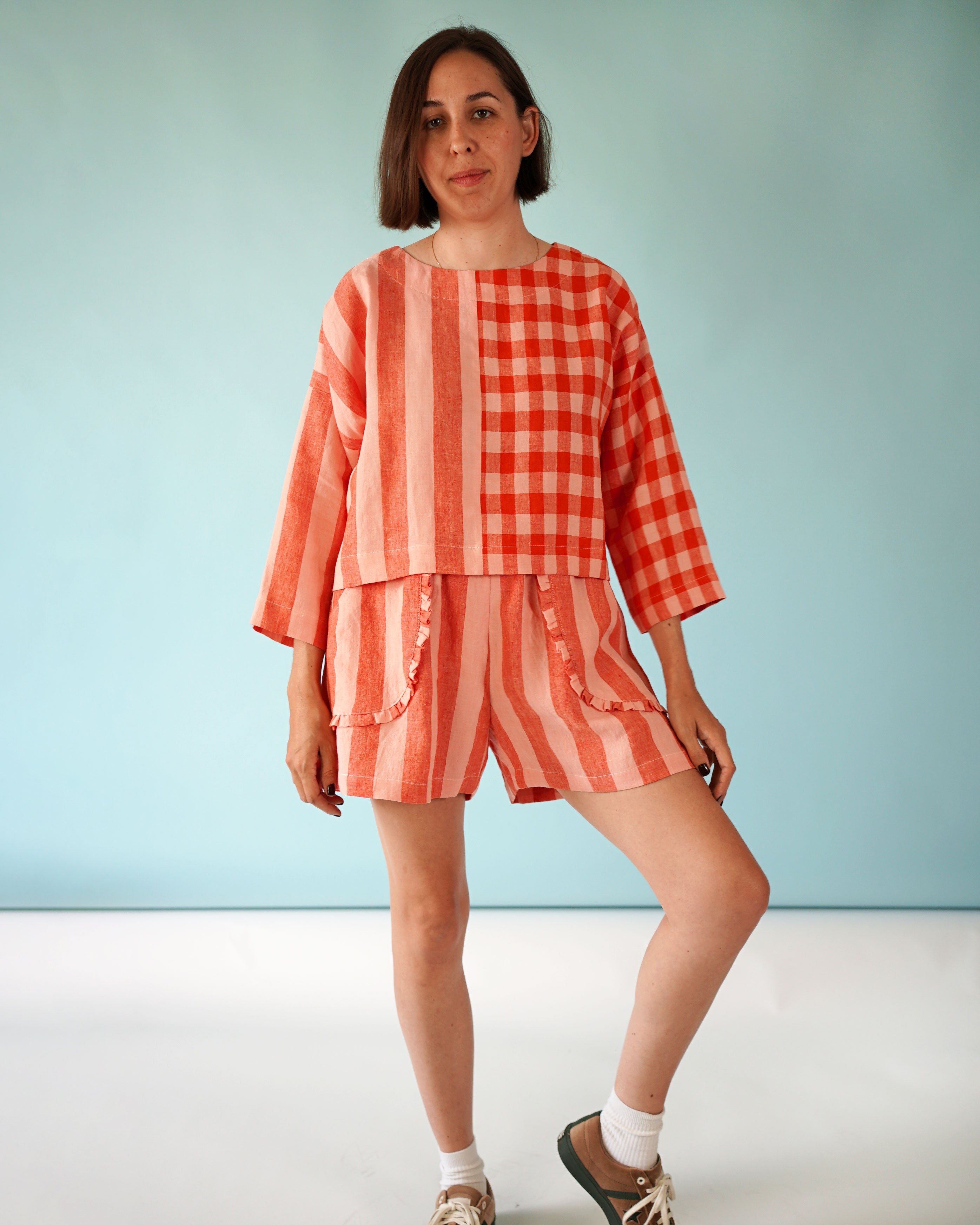 Matchy Matchy Sewing Club - Craft Studio Tee - PDF and Printed Pattern