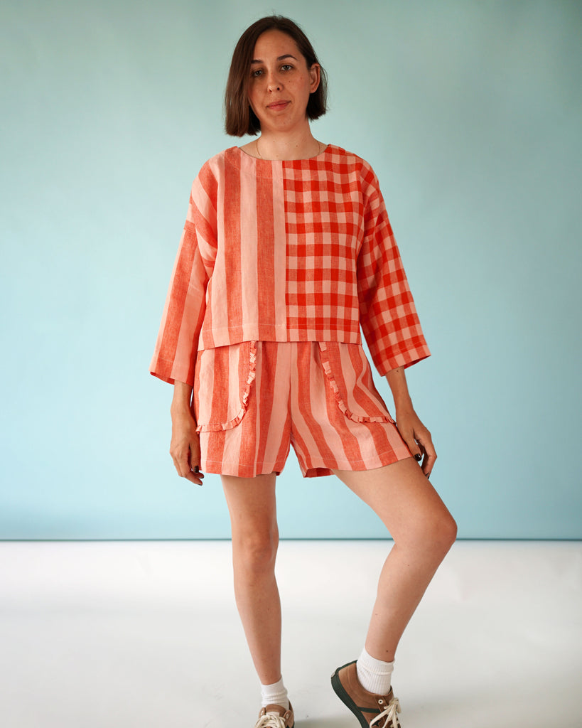 Matchy Matchy Sewing Club - Craft Studio Tee - PDF and Printed Pattern