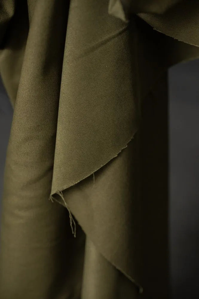 Merchant & Mills - Organic Cotton Sanded Twill - 12 oz - Seren Green