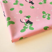 Birch Fabrics - Organic Cotton Poplin - Audubon Grosbeak