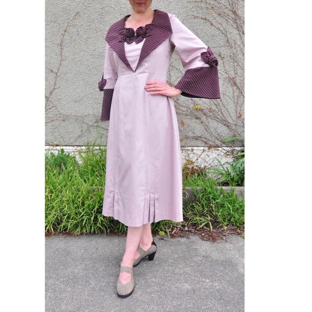 Decades of Style - #3017 1930s Corsage Dress - PDF and Printed Pattern