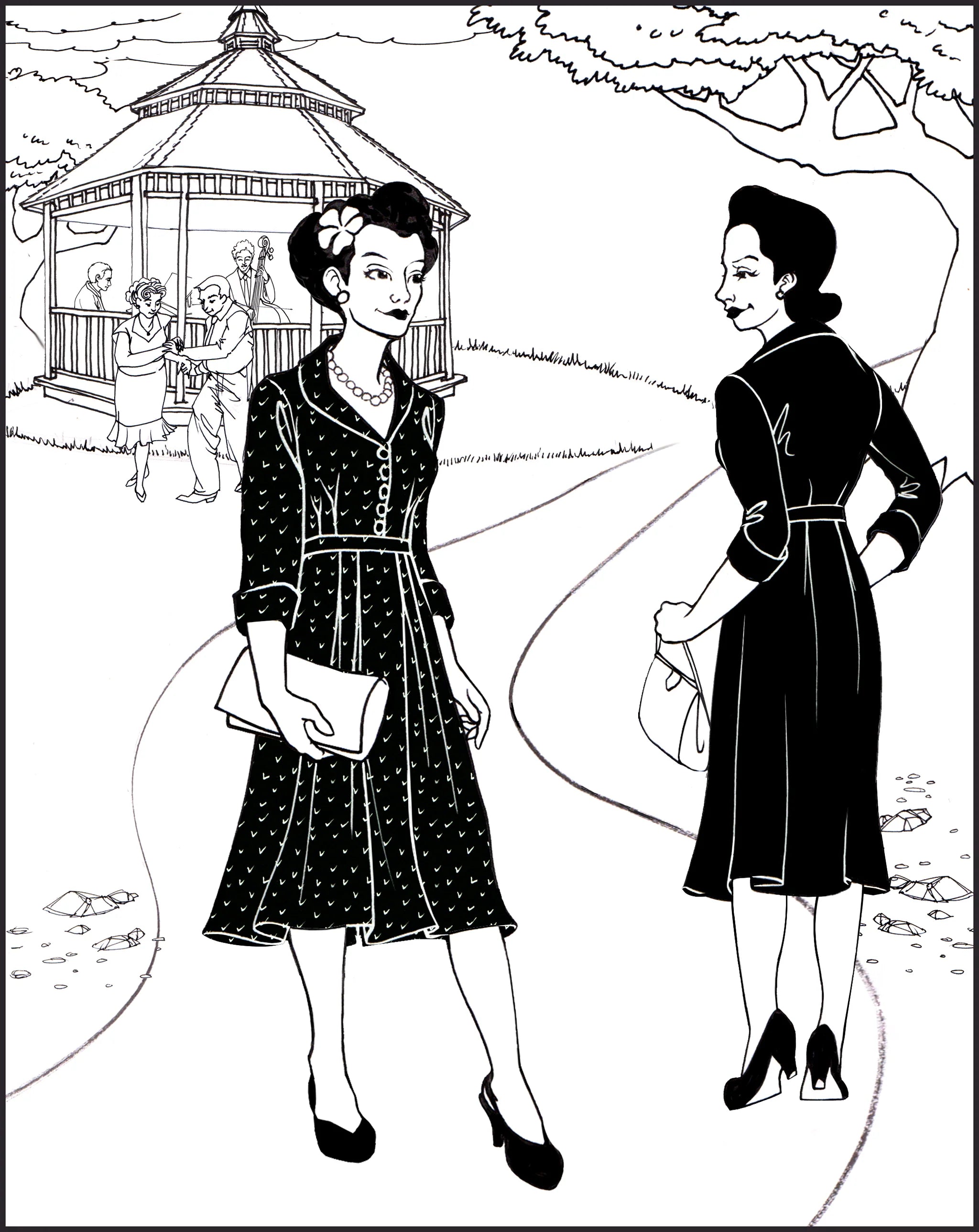 Folkwear - 247 Lindy Shirtdress - PDF and Printed Pattern