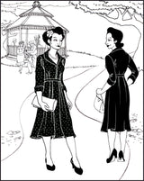 Folkwear - 247 Lindy Shirtdress - PDF and Printed Pattern