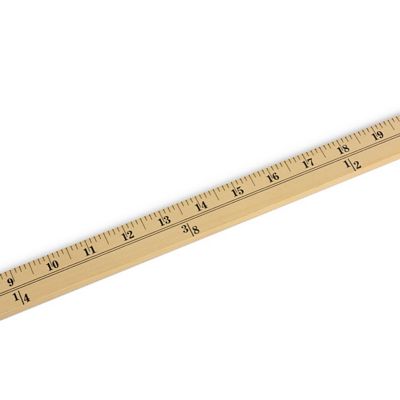 Dritz - Yard Stick - 3 Ways to Measure - 1/4" Thick