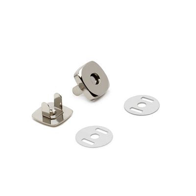 Dritz - Magnetic Snap - Nickel - Square - 3/4"