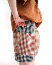 Matchy Matchy Sewing Club - Weekend Chore Shorts - PDF and Printed Pattern
