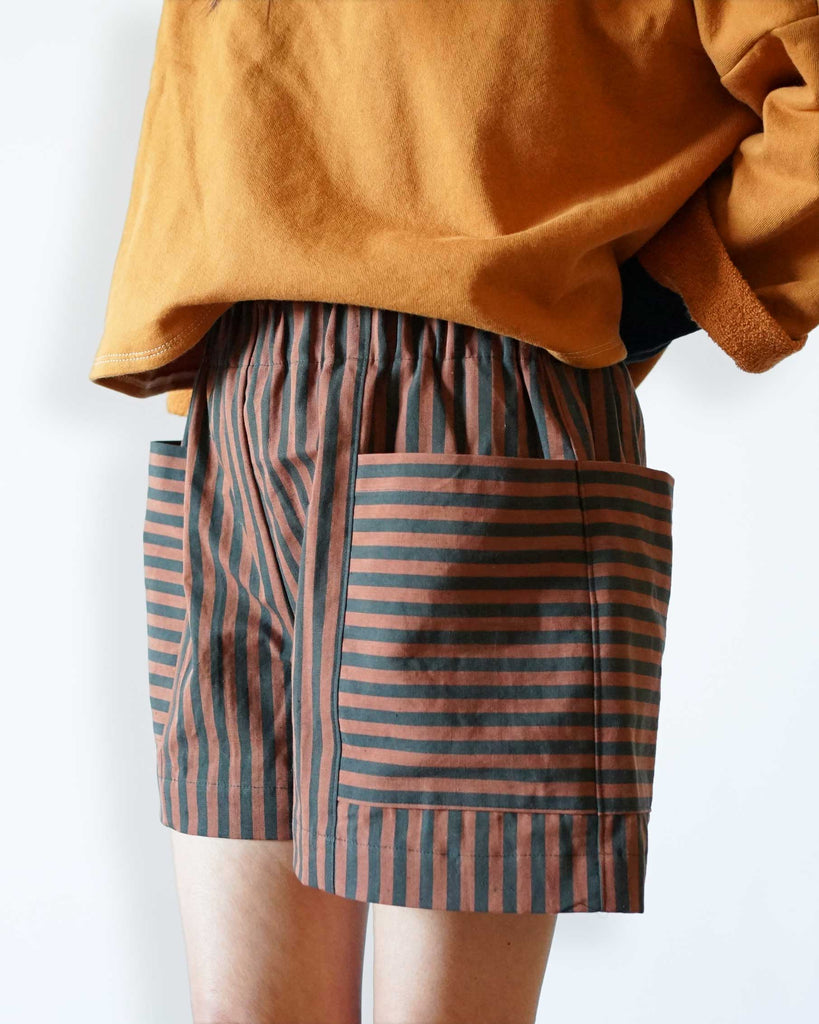 Matchy Matchy Sewing Club - Weekend Chore Shorts - PDF and Printed Pattern