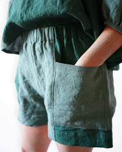 Matchy Matchy Sewing Club - Weekend Chore Shorts - PDF and Printed Pattern
