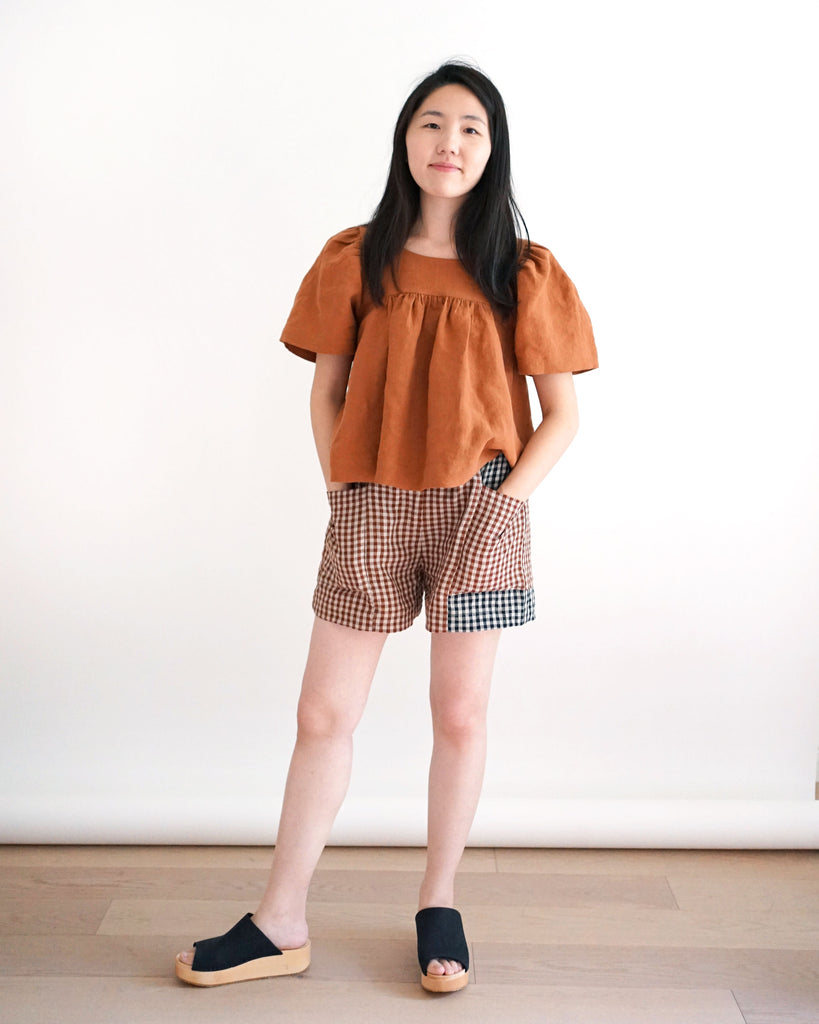 Matchy Matchy Sewing Club - Weekend Chore Shorts - PDF and Printed Pattern