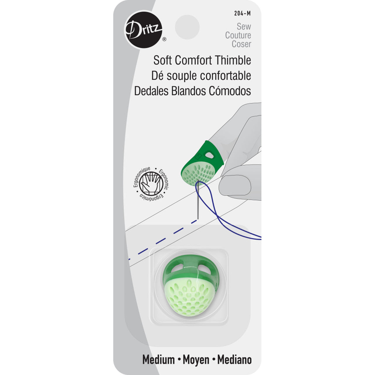 Dritz - Soft Comfort Thimble - Various Sizes