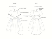 Madswick - Delft Dress - PDF and Printed Pattern
