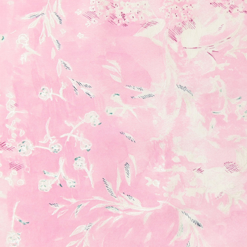Kokka - Nani Iro - Lokomaikai - Organic Cotton Lawn - Bright Pink